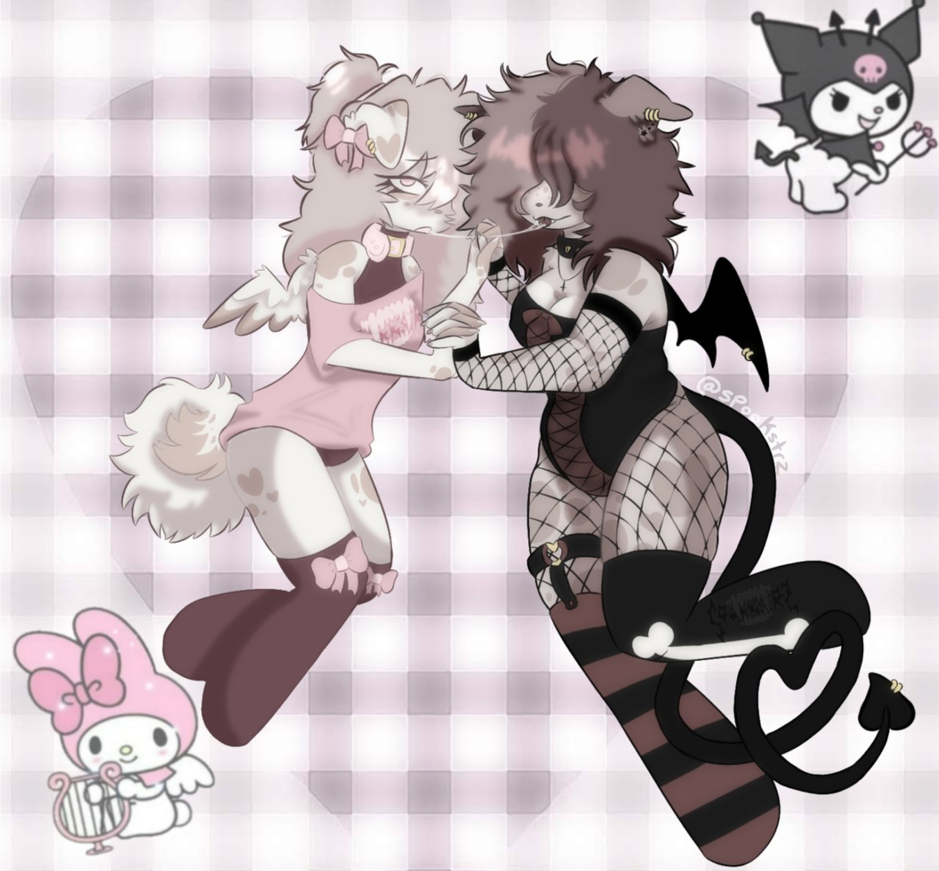 ft Elspeth and Clementine (ocs) ft Elspeth and Clementine (ocs)